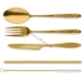 Set tacamuri aurii gravate mesaje crestine